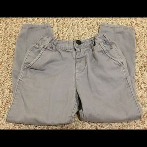 The Children’s place Boys 5T Grey Khaki pants